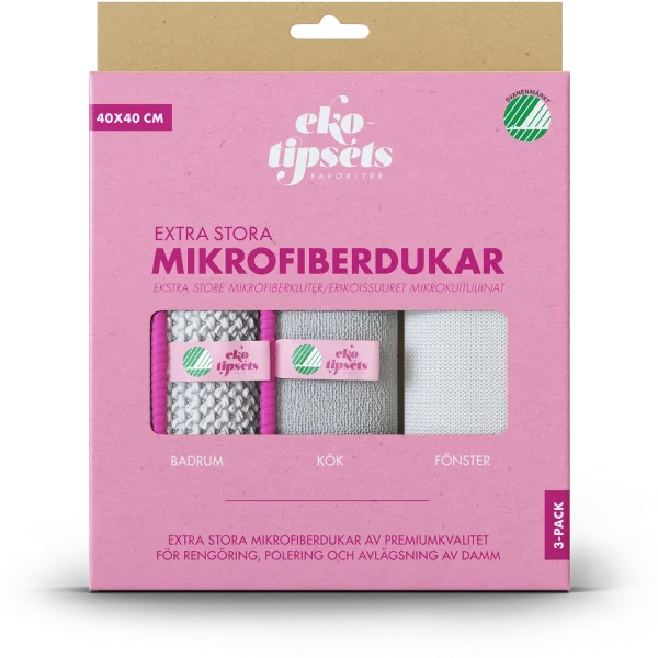 Ekotipsets favoriter Mikrofiberdukar